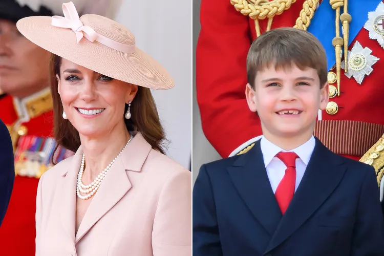 HOT: Kate Middleton Makes 3-Word Joke About Prince Louis After Seeing Royal Portrait